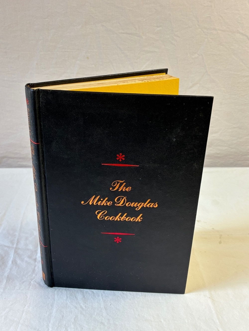The Mike Douglas Cookbook Hardcover Vintage Cookbook